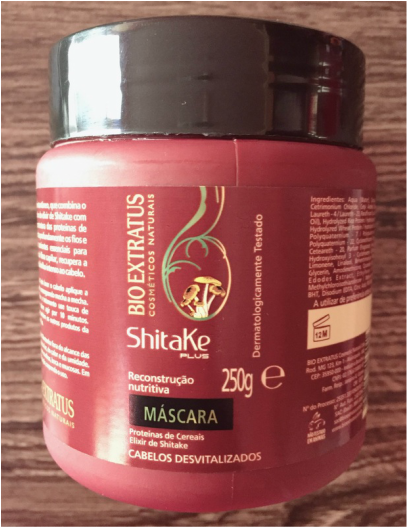 🍄BIO EXTRATUS SHITAKE PLUS: Reconstrução Nutritiva para cabelos  danificados 